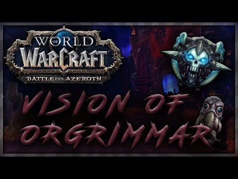 Horrific Vision Of Orgrimmar 1 Mask Full Clear Frost DK🥶 - WoW 8.3 Horrific Vision Full Clear Guide!