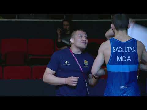 BRONZE FS - 65 kg: N. KUULAR (RUS) v. M. SACULTAN (MDA)