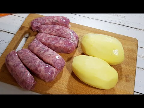 Tuscan Sausage and Mashed Potatoes