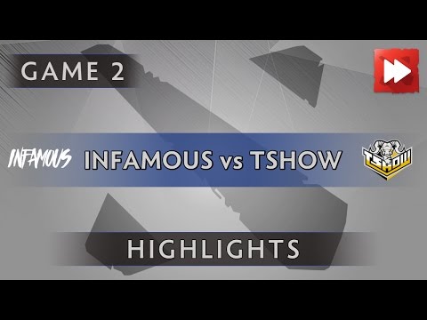 Infamous vs TShow [Game 2] World Electronic Sports Games International - Dota Highlights