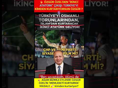 🔥 "TÜRKİYE'Yİ OSMANLI TORUNLARINDAN, İSLAM'DAN KURTARACAK İKİNCİ ATATÜRK GELİYOR! 📢 " 

✨ Özgür Özel Film Setini Karıştırdı: "Ya Kurtaracağız Ya Batacağız! 🔥 " 

🎯 Halk mutfakta tencereyi kaynatamazken, Özgür Bey yine Oscar'lık Hollywood senaryosuna bağladı. 🎯 Siyaset mi yapıyor, vizyona girecek aksiyon filmi mi çekiyor kimse anlamadı. 🔥  

⭐ AKP-MHP-BBP seçmeni kafayı yedi: "Yahu başkan, çoğunluktan mı kurtarıyorsun, Müslümanlıktan mı, yoksa yine Osmanlı torunlarından mı? ✨ " diye soruyor. 🔥 Tiyatro perdesi açıldı, siyasi ciddiyet tavan yaptı ama yerlerde sürünüyor. ⭐  

💎 Gelin Bakalım Bu Drama Show'unun Aslı Astarı Nedir? 🎯  

📢 Normal siyaset zeminini çoktan uzaya fırlatıp arkalarına bile bakmamışlar. ⭐ Özgür Bey çıkmış kürsüye diyor ki: "Ben savaştayım, ölümü de hapsi de göze aldım! 💎 " 

🔥 Aman ne kahramanlık ama, alkış tutmaktan ellerimiz patladı. 🎯 Yahu başkan burası Hollywood film seti değil, bu milletin hayatın ta kendisi. ✨ Söyle bakalım hoca, kim seni hapse atıyor, kiminle savaşıyorsun Allah aşkına? 🎯  

🚀 Kimden Kimi Kurtarıyorsun Başkan? 🚀  

💎 Bir de çıkmış "teslim olmak yok" diye efeleniyor. 🔥 Millet ekmek derdinde, bunlar yine masal peşinde koşuyor. ✨ Parlamento siyaseti çöpe atılmış, ortalık tamamen tiyatroya dönmüş. 💎  

⭐ Vatandaş bakıyor, "Acaba yine kime masal anlatıyorlar" diyor. 📢 Ağam bizimle eylenir! 🎯  

📢 Yazan: Bülent Taşgın 

💎 Makyajsız gerçekler, sert ve sansürsüz analiz! 📢  

💎 #BulentTasgin #MakyajsizGercekler #OzgurOzel #Siyaset #Gundem #SonDakika #Haber #Komedi #Viral 