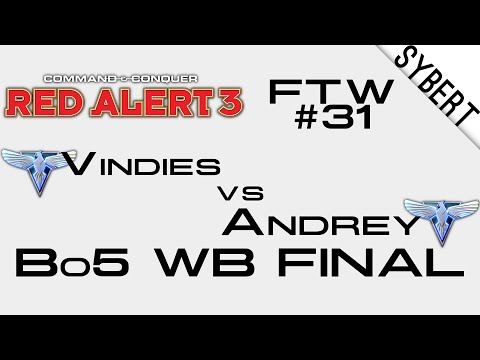 Vindies[A] vs Andrey[A] - Bo5 WB Finals FTW #31 - Red Alert 3