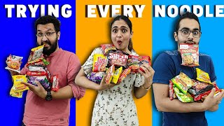 We Tried Every NOODLES  😱|| Must Watch Before You Even Think Of Trying Any..... 🤢😱