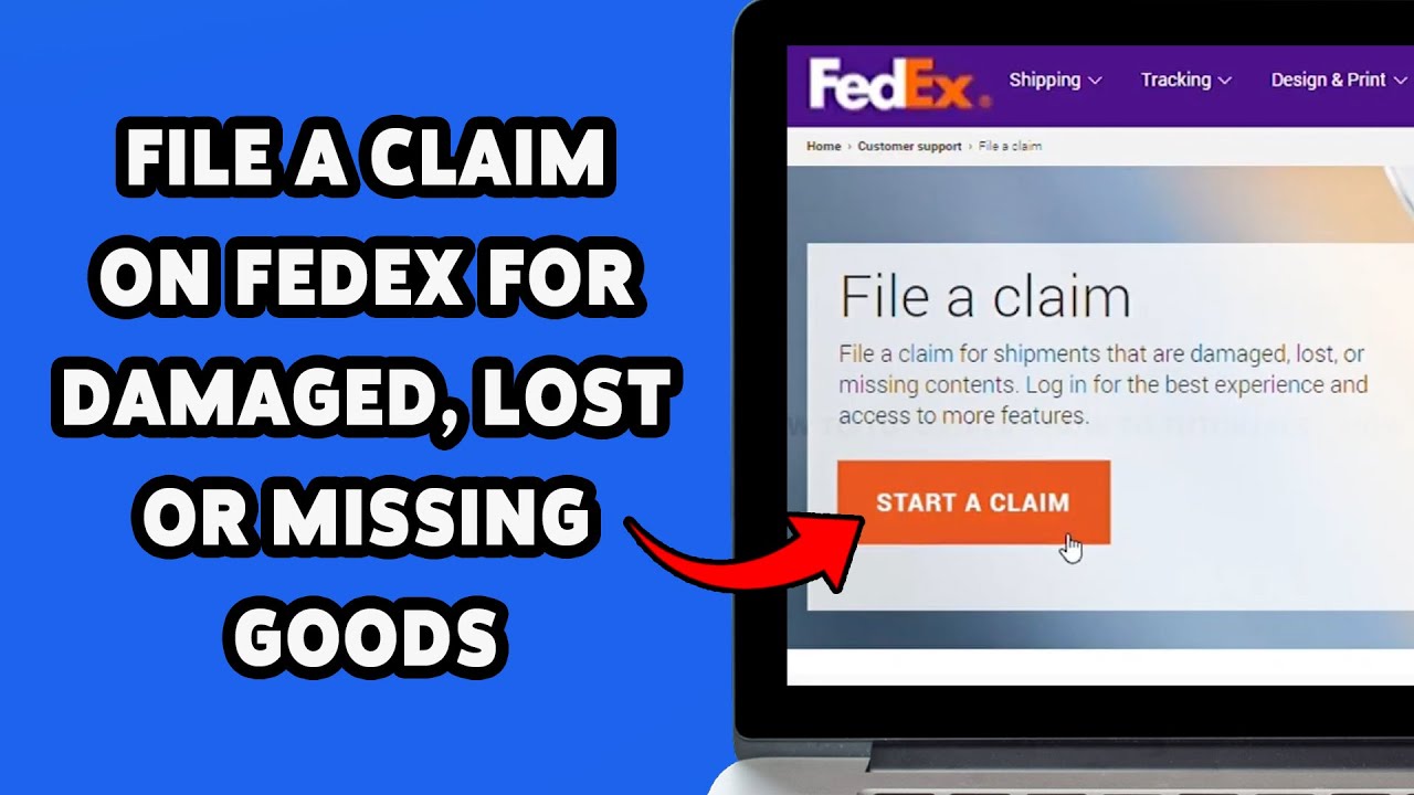 How To File A Claim On Fedex For Damaged, Lost Or Missing Goods 2023 | Fedex.com
