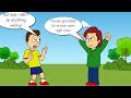 Boris Grounds Caillou For Everything Grounded