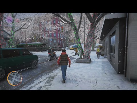 GTA 4 Testing Snow Mod❄❄ With iCEnhancer 4 Early Access Version 1.086 Part Two