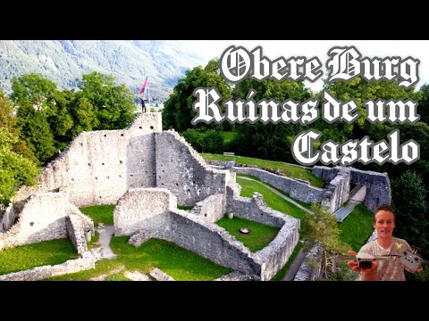 OBERE BURG, as RUÍNAS do CASTELO de NEU-SCHELLENBERG 🏰, também conhecidas como CASTELO Superior 📌🇱🇮