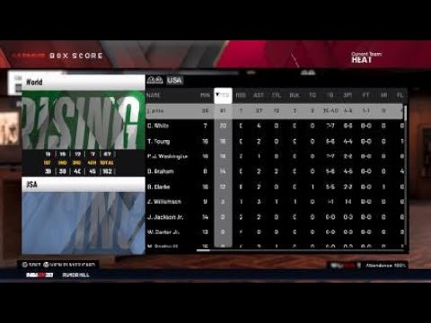 NBA 2K20 mycareer episode 42 Rising stars challenge Got a Triple double lets Go baby
