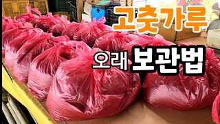 고춧가루 보관법 2년 지나도 맛 그대로