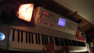 Korg M3, NESSA, Live Easy,Slow Piano Synth
