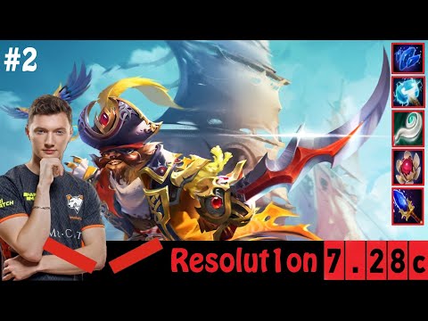 [DOTA 2] HR.Resolut1on the PANGOLIER [OFFLANE] [7.28C] [2]