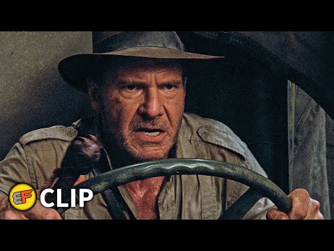Hangar 51 Escape Scene | Indiana Jones and the Kingdom of the Crystal Skull (2008) Movie Clip HD 4K