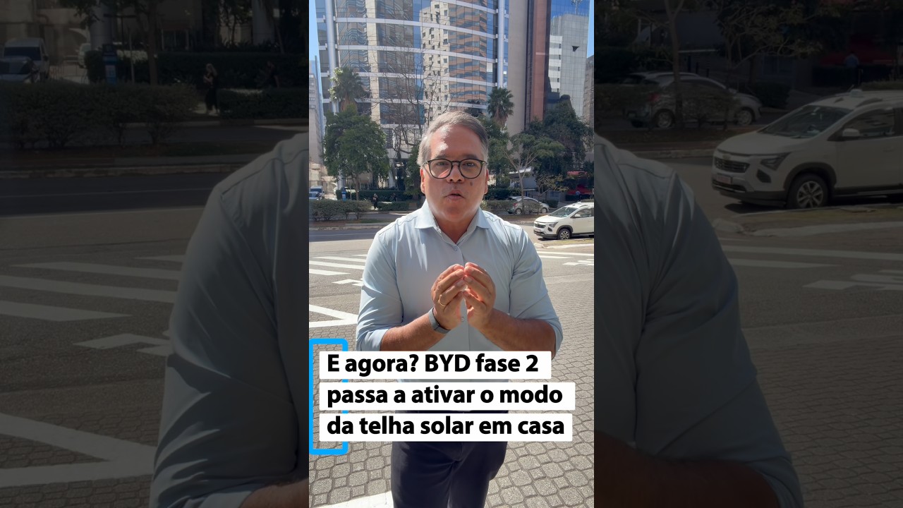 TELHA SOLAR EM CASA POR R$ 500 ao mês?  #byd