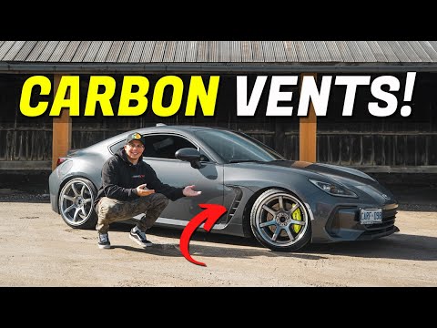 2022 SUBARU BRZ CARBON VENT INSTALL