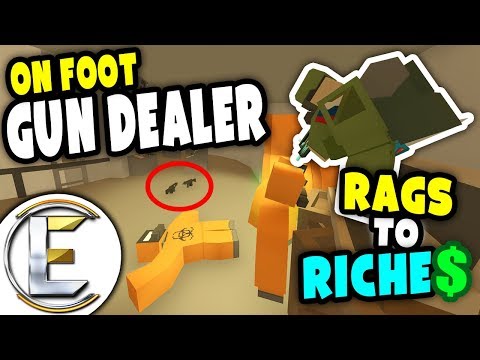 Mobile Gun Dealer | Unturned Rags to Riches - Gun shop on the move (Roleplay) #5