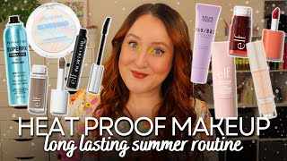 EVERYDAY SUMMER MAKEUP ROUTINE! Long Lasting *HEAT PROOF* Makeup Tutorial Cruelty Free Affordable