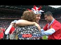 Cristiano Ronaldo celebrates Premier League title with his mum