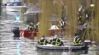 preview picture of video 'Prio 1 GPPM18-165 en brandweerboot in Leerdam'