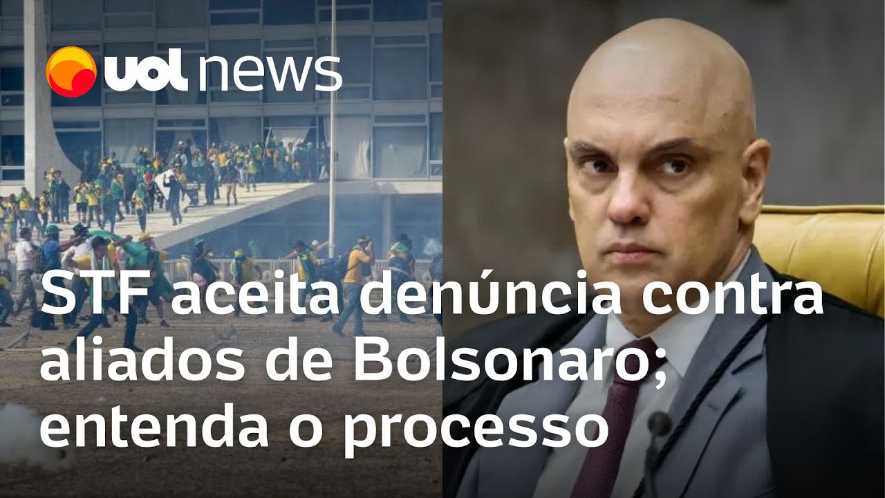 STF aceita denúncia contra núcleo 2 da trama golpista e torna 6 aliados de Bolsonaro réus; entenda