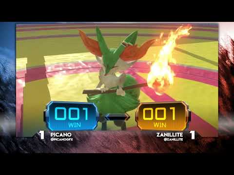 Picano (Garchomp/Braixen) vs Zanillite (Braixen/Blastoise) - Pokken at Alpha - 7-2-19
