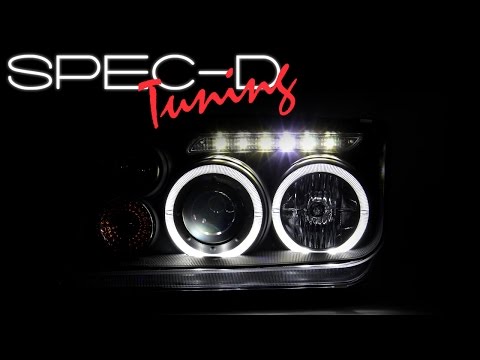 SPECDTUNING DEMO VIDEO: 1999-2005 VOLKSWAGEN JETTA PROJECTOR HEADLIGHTS