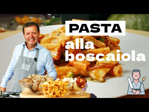 PASTA ALLA BOSCAIOLA - funghi, funghi, funghi!