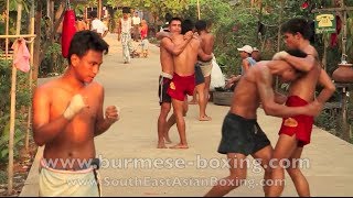 preview picture of video 'Lethwei Burmese Boxing [HD] - Aphyu Yaung Thway Thit Gym - Fighter Training - Yangon Myanmar'
