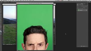 Photoshop Tutorial - green screen background removal