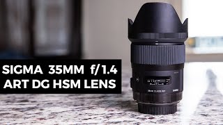 Video thumbnail for Sigma 35mm f/1.4 Art DG HSM Lens Review by Mirth Films