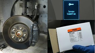 Easy! How to Change Wheel Speed Sensor! ABS light on, Service Stabilitrak Chevy Equinox GMC Terrain