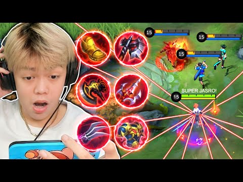 FANNY ALL RED BUILD!! (LIFESTEAL GOD!) - Mobile Legends