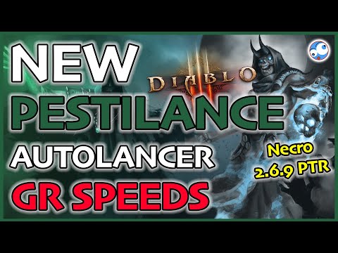 Diablo 3 New Pestilance GR Speed Farm (Season 21 Patch 2.6.9 PTR)