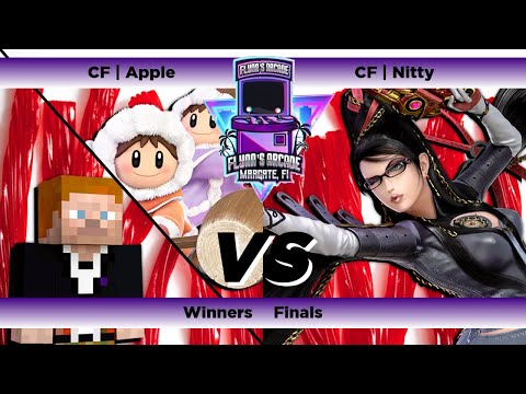 Flynn's Arcade 057 Winners Finals - CF | Apple (Steve Ice Climbers) Vs CF | Nitty (Bayonetta) SSBU