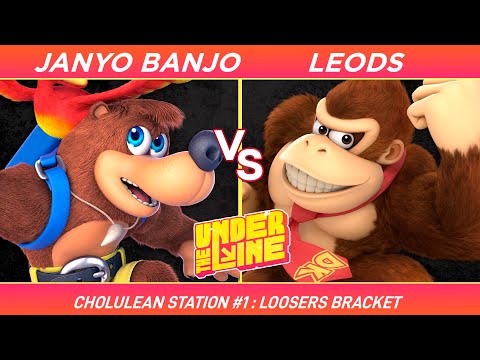 Under the Line: Cholulean Station #1 - Janyo Banjo  (Banjo) vs LeoDS (Donkey Kong) - Loosers Bracket