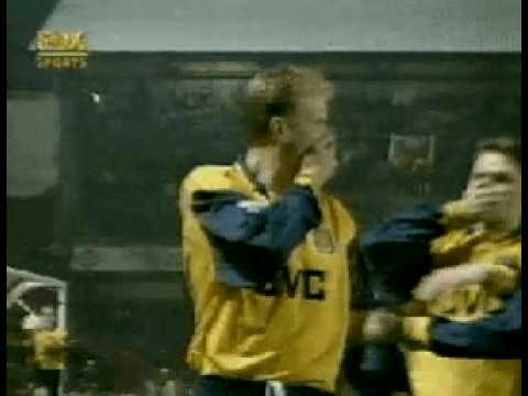 Dennis Bergkamp Great Goal Sunderland v. Arsenal 1997