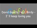 I´ll keep loving you - David Guetta feat. Birdy (Official Video)
