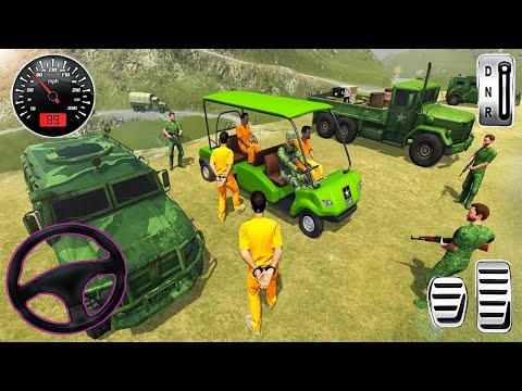 US Army Transport Simulator 3D - US Army Criminal Prisoner Transport Simulator - Android GamePlay