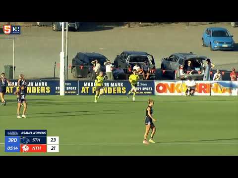 Rd 2 SANFLW Snapshot - North's Doreena Hansen kicks 2 goals