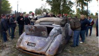 preview picture of video '1936 Ford Roadster Ghost. I saw it at the 2007 Pile Up.It was on Hot Rod cover August, 1948'