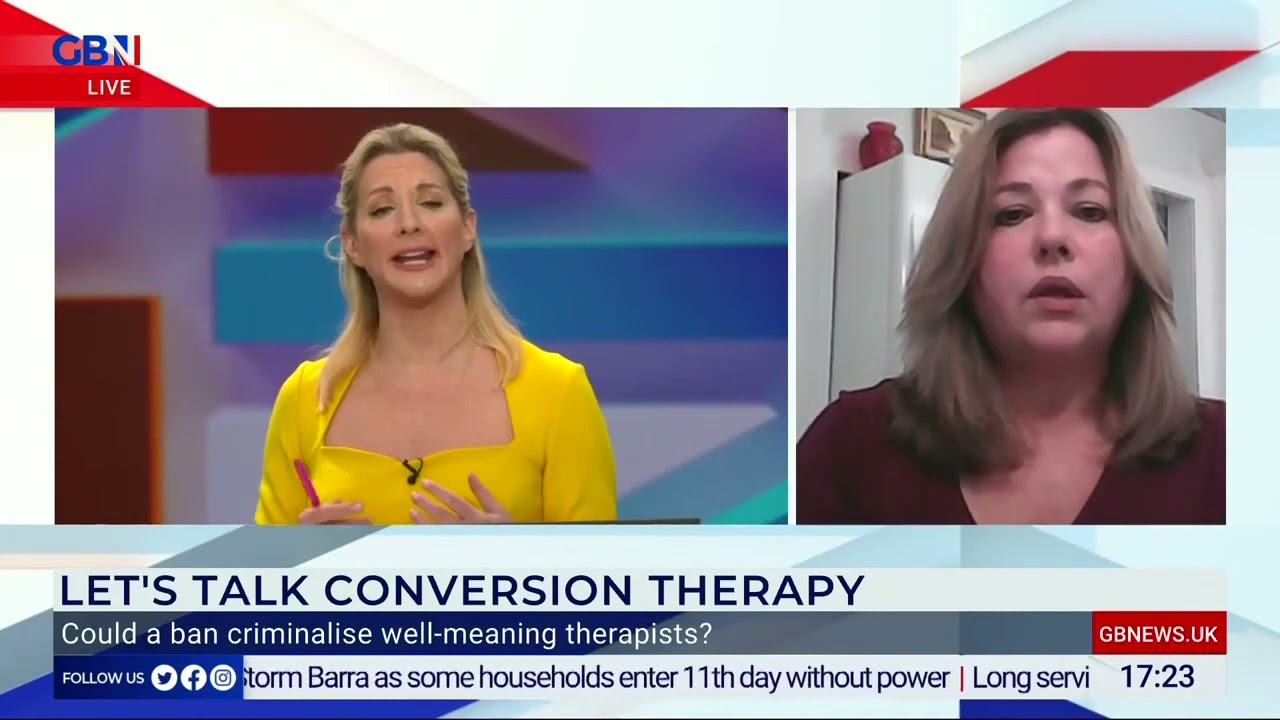 Jessica Fishburn sharing her story on GB News video thumbnail