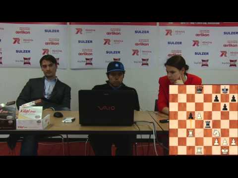 Press Conference Round 9: Nakamura Hikaru (USA) - Morozevich Alexander (RUS)