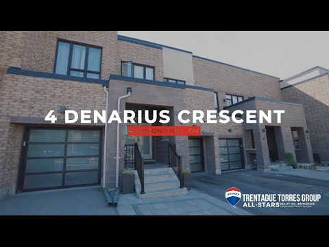 4 Denarius Crescent, Richmond Hill Presented By The Trentadue Torres Group