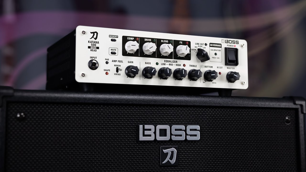Обзор усилителя Boss Katana-500 Bass Head