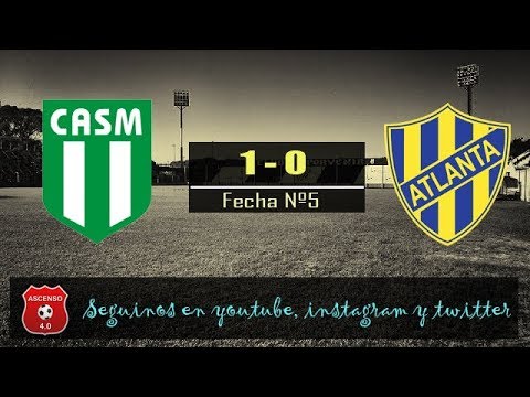 B Metro: San Miguel vs Atlanta (Fecha 5 -pendiente-)