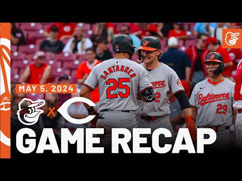 Orioles vs. Reds Game Highlights (5/5/24) | MLB Highlights