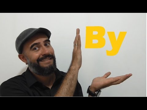 Cómo usar BY en Inglés