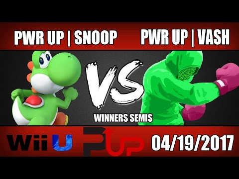 PWR UP | Snoop (Yoshi) vs PWR UP | Vash (Little Mac) - Wii U Winners Semis SOS