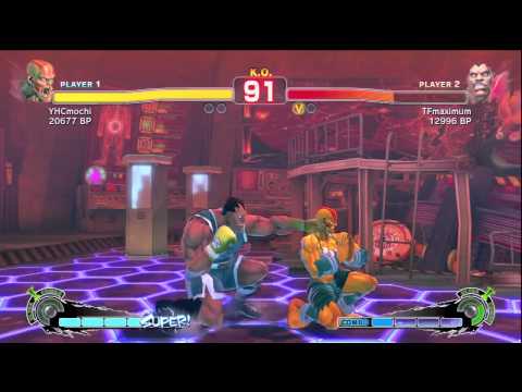 SSF4: Mochi (Dhalsim) VS TFmaximum (Boxer)