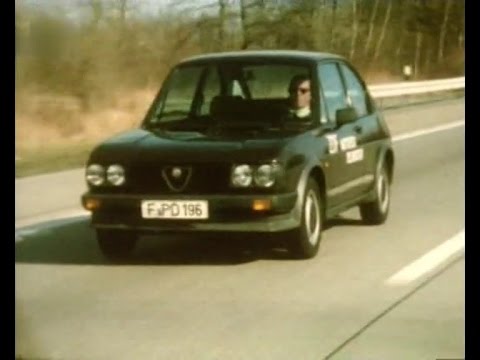 Autotest 1981 - Alfa Romeo Alfasud