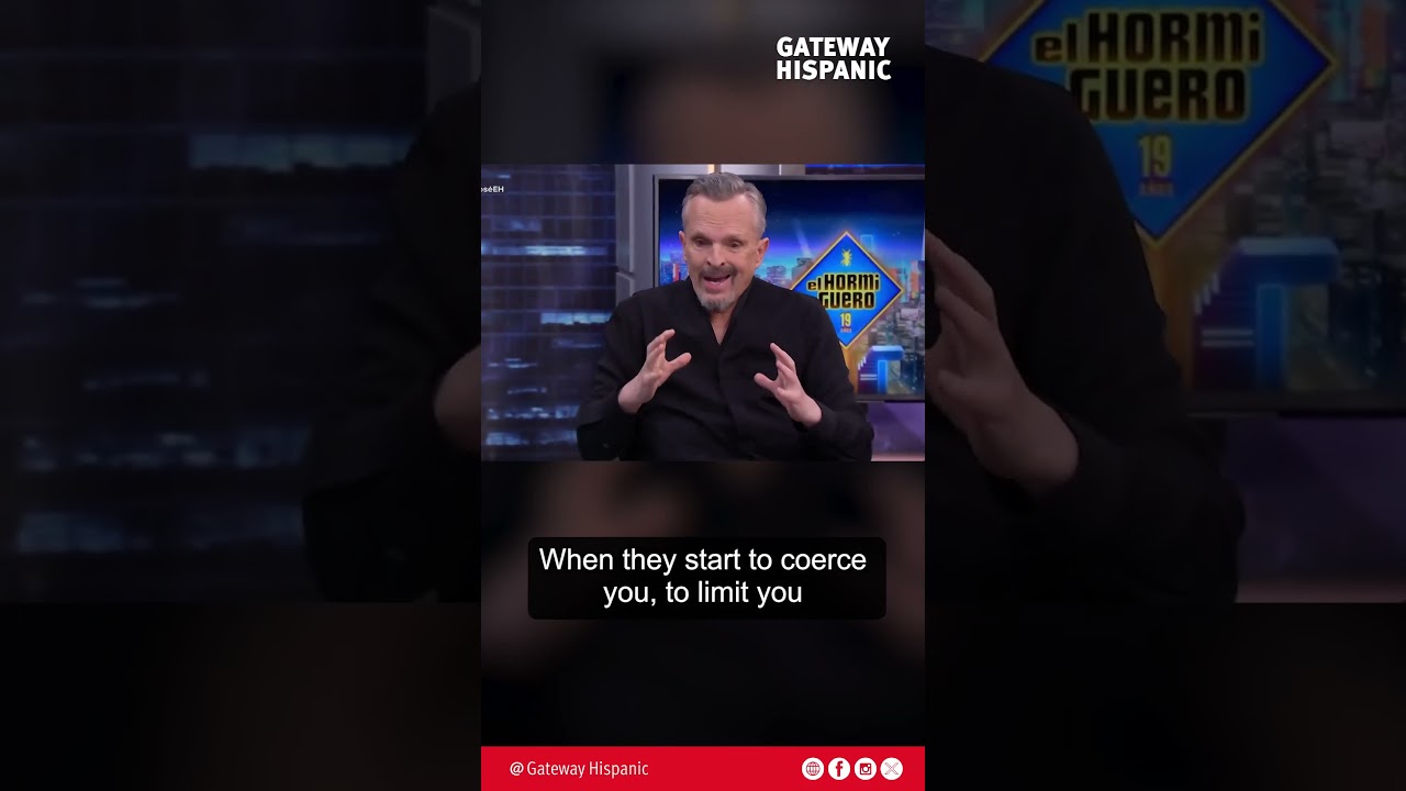 Miguel Bose se lanzó a la Yugular del Wokismo en el  programa "El Hormiguero"